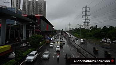 mumbai rain, traffics normal, indian express