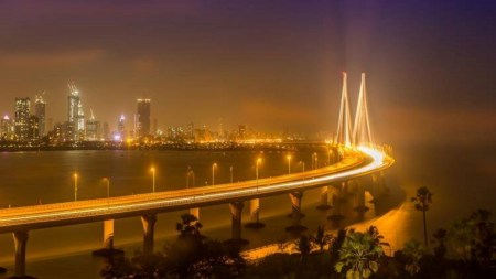 Eknath Shinde, Devendra Fadnavis, Ajit Pawar, Bandra Worli Sea Link (BWSL), Mumbai news, Mumbai current affairs, Maharashtra news, Indian express, current affairs