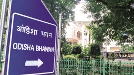 Odisha Bhawan delhi pollution, delhi winter pollution, caqm, delhi smog, Delhi-NCR pollution tackle, delhi, ncr, air quality, aqi, construction, demolition waste, Indian express news