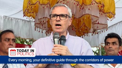 omar abdullah contesting, jammu and kashmir assembly polls 2024, political pulse, indian express