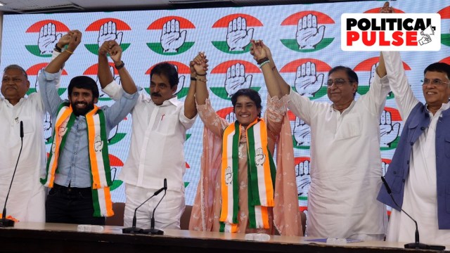 Vinesh Phogat Bajrang Punia join Congress