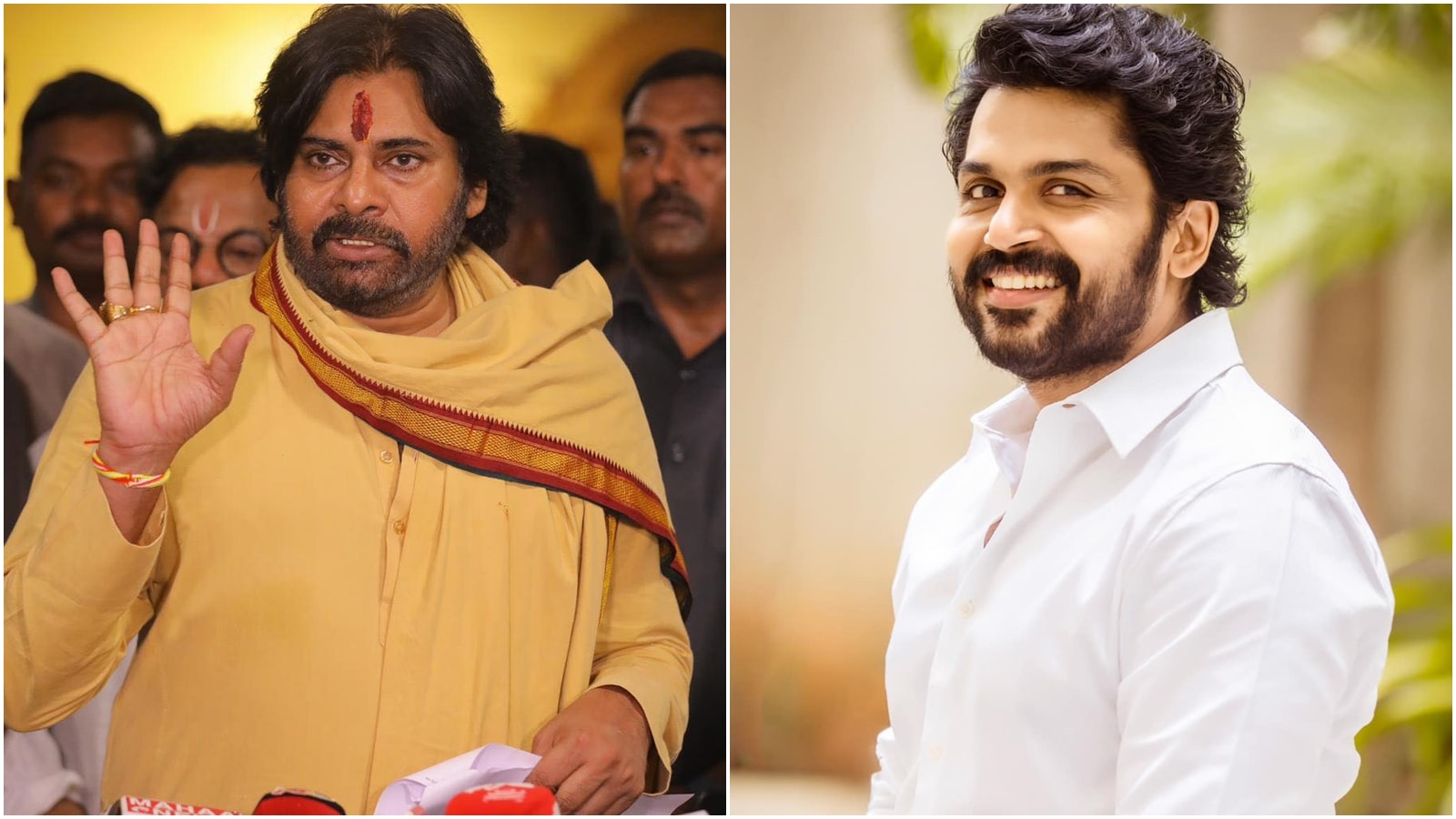 Tirupati laddu controversy | Pawan Kalyan diffuses tension with Karthi ...