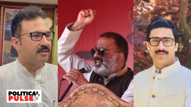 (L-R) Salman Sagar, Dr Sajad Shafi Uri, Ahsan Pardesi. (Photo Credit: X)