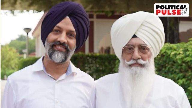 Jasdeep Singh Gill (left) and Gurinder Singh Dhillon. (Express)