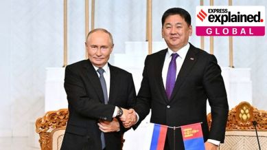 Putin Mongolia meet