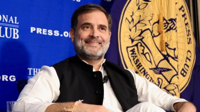 rahul gandhi visit karnal family, indian express