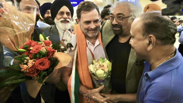 rahul gandhi in US