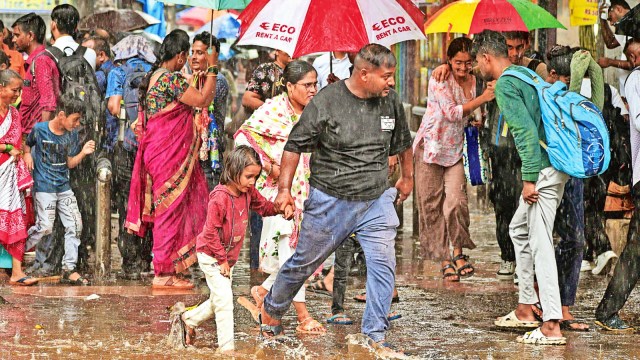 Mumbai rainfall, Thane rainfall, Palghar rainfall, Mumbai weather, Thane weather, Palghar weather, Mumbai news, Maharashtra news, Indian express, existent   affairs