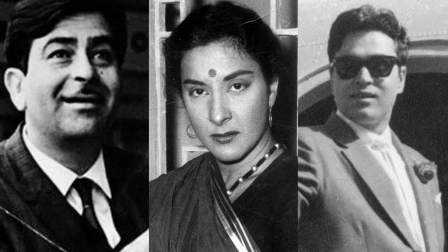 The children of Raj Kapoor (left), Nargis (centre) and Rajendra Kumar (right) were in a love triangle of sorts