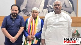 Rajendra Pal Gautam’s exit from the AAP and almost immediate induction into the Congress comes in the middle of both parties being in the process of hammering out a seat-sharing agreement in Haryana, with possible implications on a similar one in Delhi. (Photo: Congress/ X)