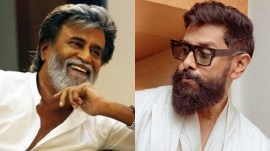 Even Rajinikanth (left) didn't have a vanity van when Vikram demanded for one