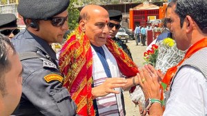 Rajnath Singh, BJP election rally in Jammu Kashmir, PoK residents