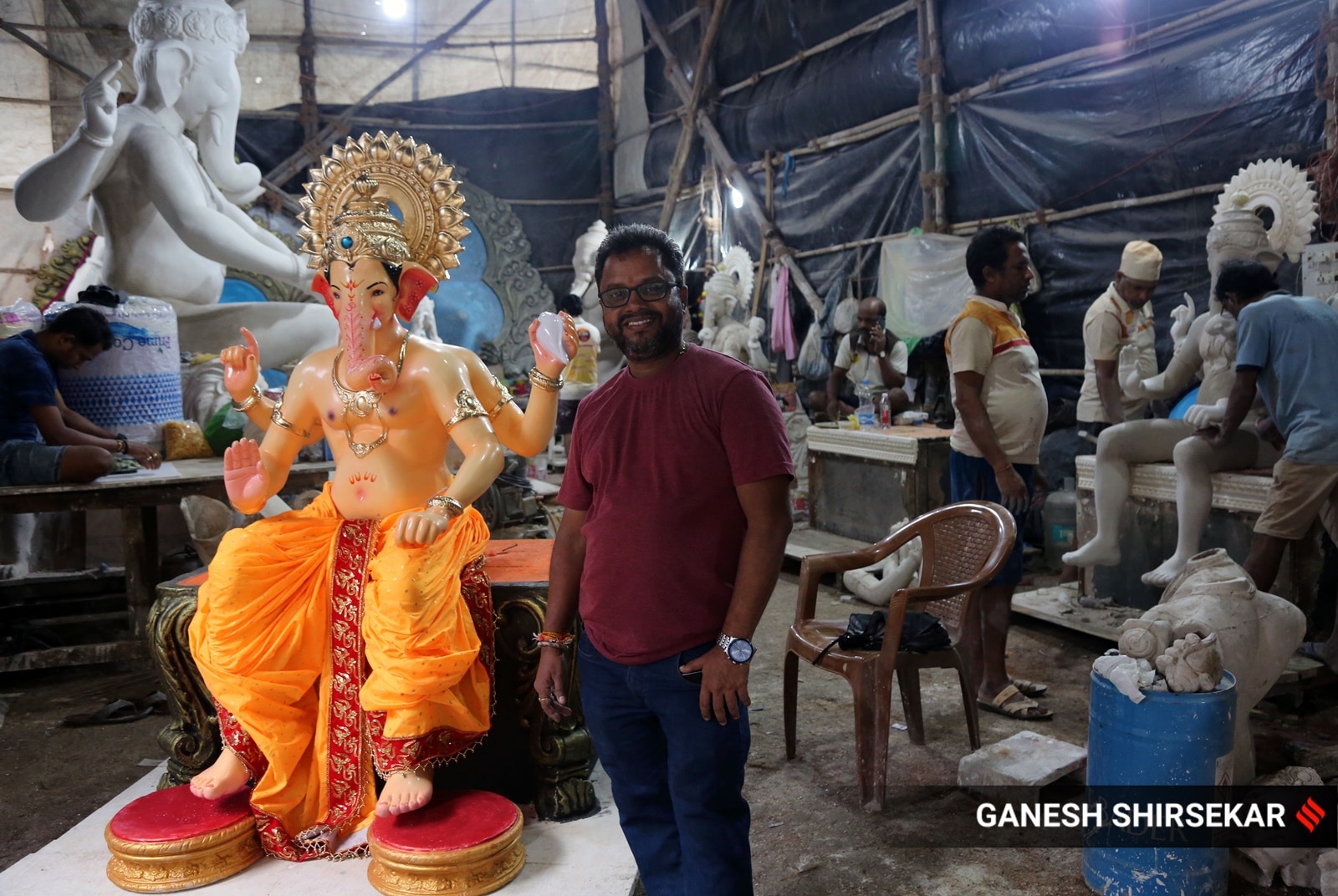 Santosh and his team have developed special techniques to combat these challenges.