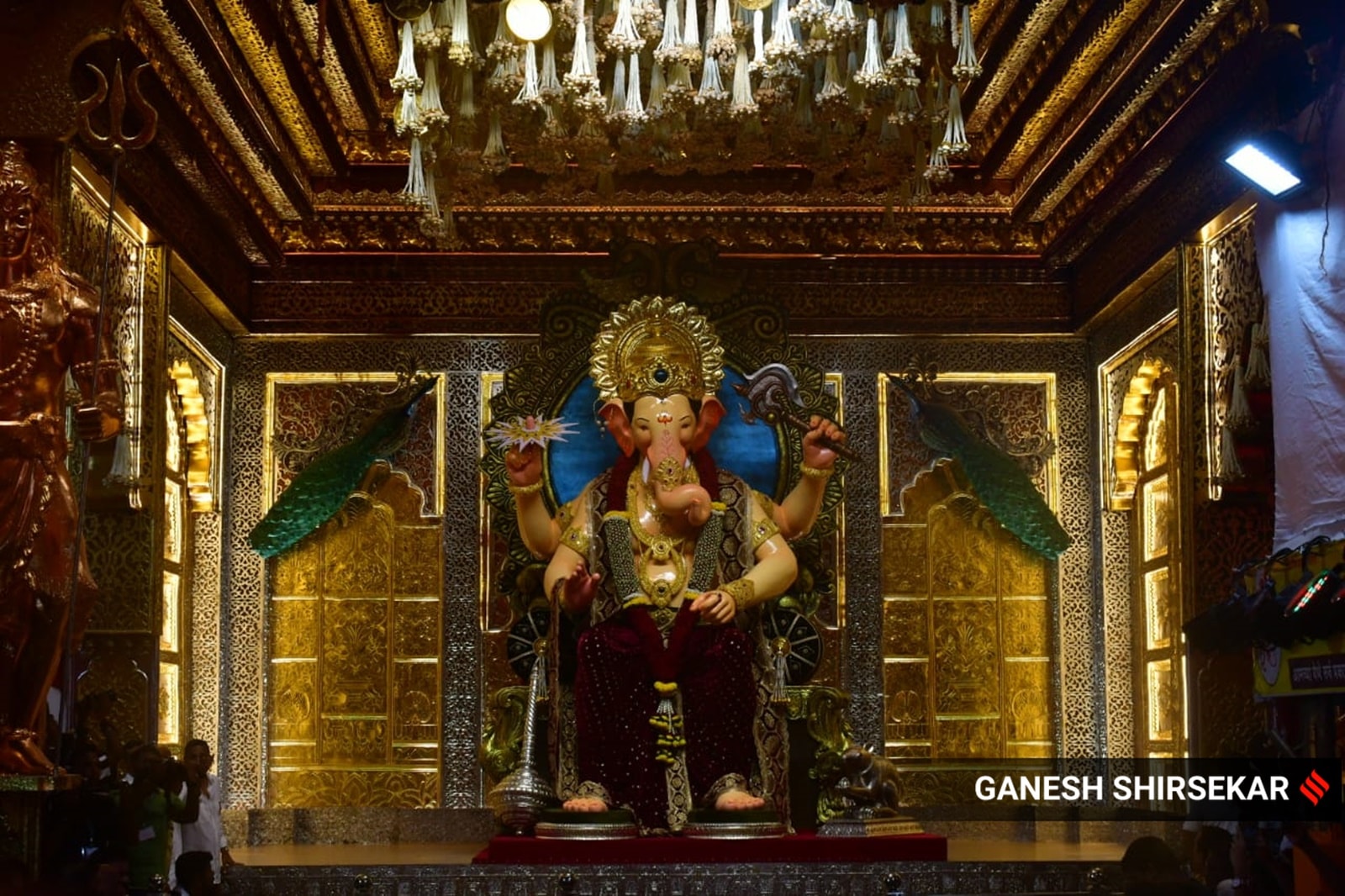 Lalbaugcha Raja's mandal is the biggest, most revered and oldest in Mumbai. 