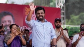 anura dissanayake at Explained event, india, china, economic turmoil, regional uncertainty, Former Sri Lankan Foreign Secy, bernard goonetilleke, Indian express news