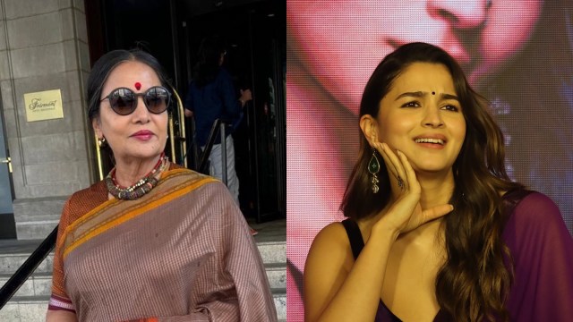 Shabana Azmi, Alia Bhatt