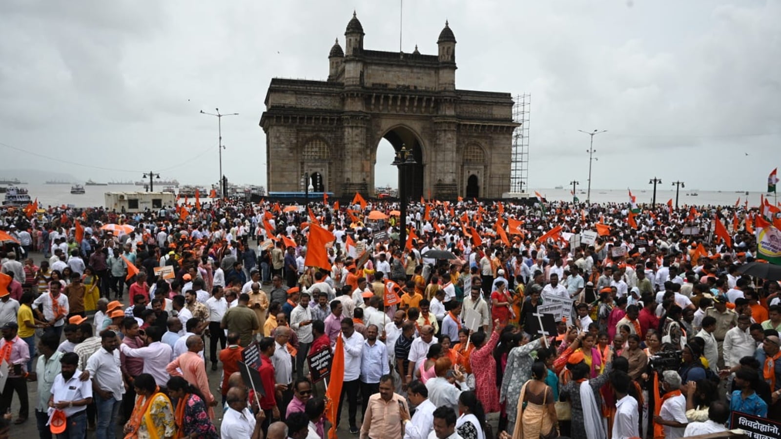 Shivaji Statue Collapse Protest Live Updates: People Of Maharashtra ...