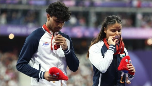 simran and Abhay paraolympics