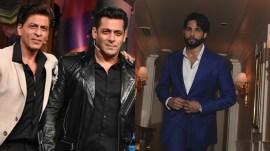 Siddhant Chaturvedi (right) spoke about his fan encounter with Shah Rukh Khan and Salman Khan