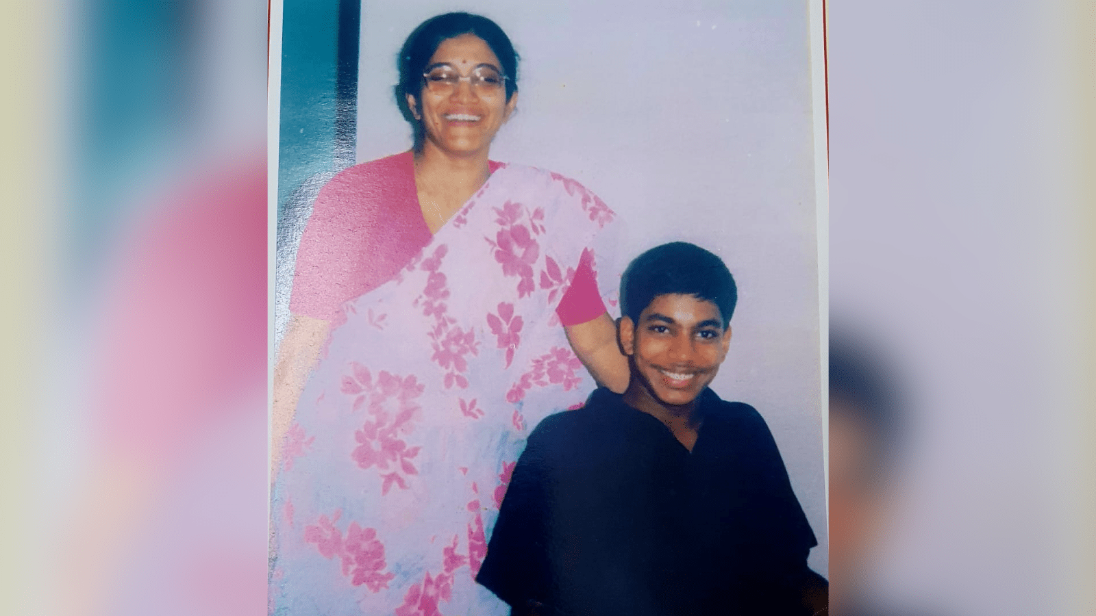 Sushant Chipalkkati and his mother, Meena Chipalkatti. (Express Photo)