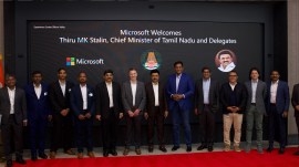 Stalin Tamil Nadu US industries Apple Microsoft