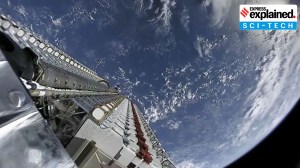 Starlink satellites, Elon Musk, radio astronomy, electromagnetic radiation, what are blinding’ astronomers, space studies, UEMR, astronomy research, journal Astronomy & Astrophysics, Earth orbits, UNOOSA, explained, space news, explained, Indian express news