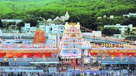 Sri Venkateswara temple in Tirumala