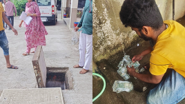 The ACB team also found phenolphthalein powder on Shitole's shirt, bathroom lock, and main door, which will serve as evidence in the case.