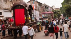 Pune City police have deployed over 6,000 personnel to maintain law and order during the Ganesh immersion processions.