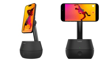 Belkin Auto-Tracking Stand Pro has a 5 hour battery life.