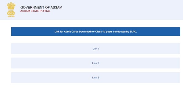 ADRE grade 4 admit card download links