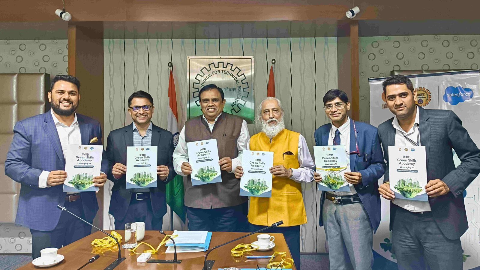 AICTE, 1M1B launch 1 lakh green internships