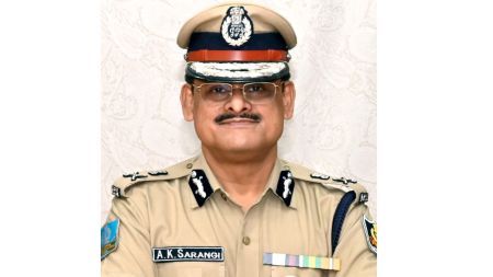 Former Odisha DGP Arun K Sarangi takes charge as OPSC chairman