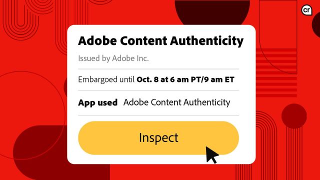 The Adobe Content Authenticity web app offers a simple, free, and easy way for creators to apply Content Credentials to their work. (Image: Adobe)