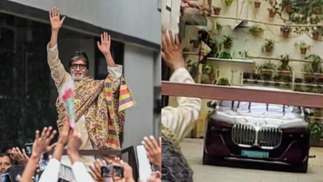 Amitabh Bachchan- BMW electric