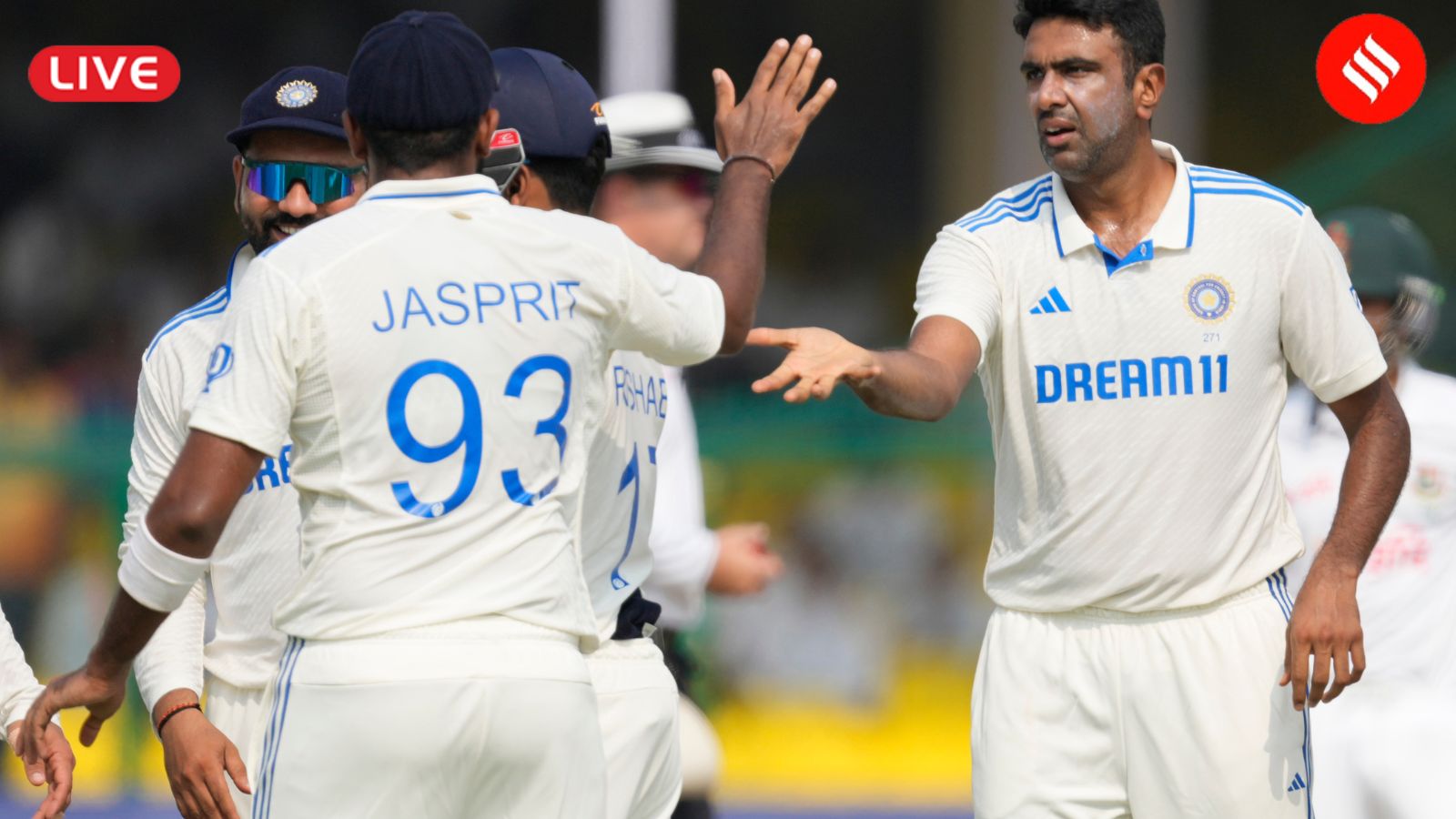 India vs Bangladesh Live Score, 2nd Test Day 5: R Ashwin picks Mominul Haque, BAN 87/3 vs IND in Kanpur