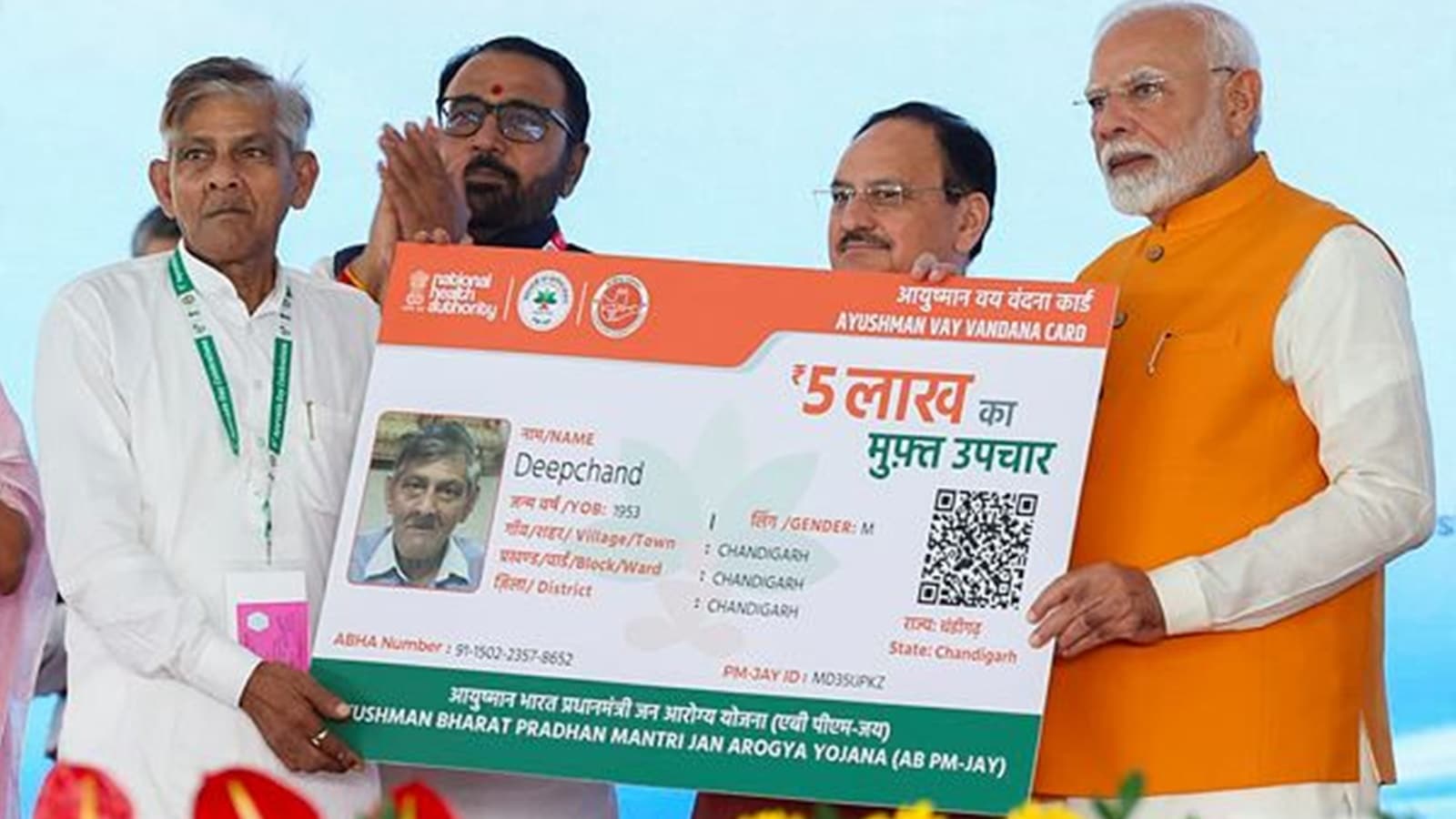 PM Modi takes a jibe at Delhi, Bengal govts over Ayushman Bharat:  'Prevented from serving older people because of politics' | India News -  The Indian Express