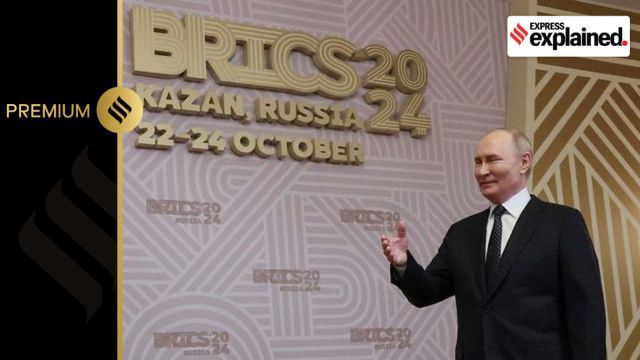Narendra Modi, PM Modi Russia visit, SCO meeting, BRICS summit, China’s President Xi Jinping, South Africa’s President Cyril Ramaphosa, President Vladimir Putin, Kazan city, robust petrochemicals, military industry, information technology sector, Indian express news