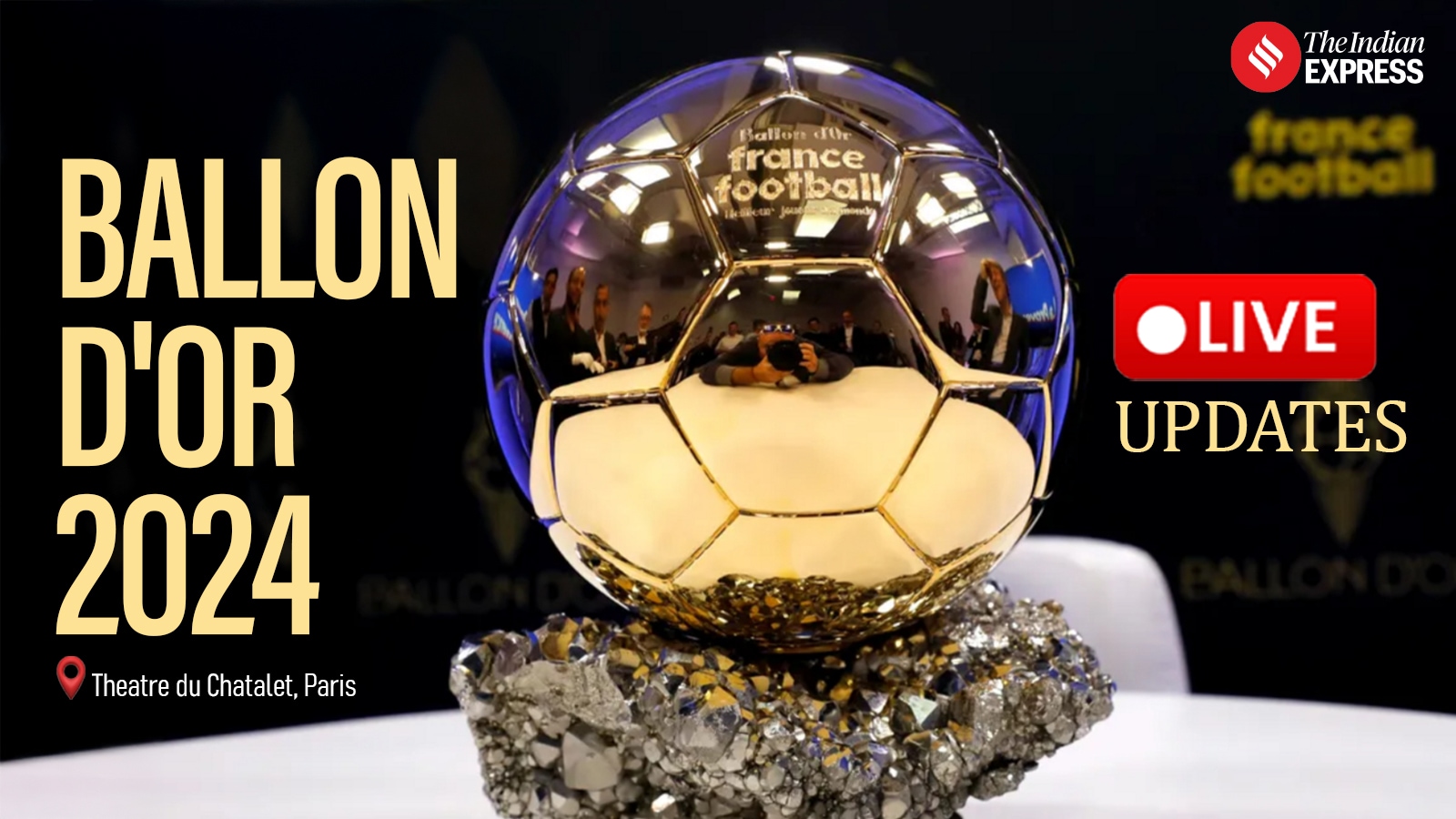 Ballon d’Or 2024 LIVE Updates Rodri frontrunner to win the prize ahead