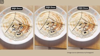 Animation creator makes 'Diljit Dosa' (Image source: @menacurry/Instagram)