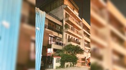 South Delhi, South Delhi temple, South Delhi flat temple, South Delhi flat temple elephant, Greater Kailash, delhi news, India news, Indian express, current affairs