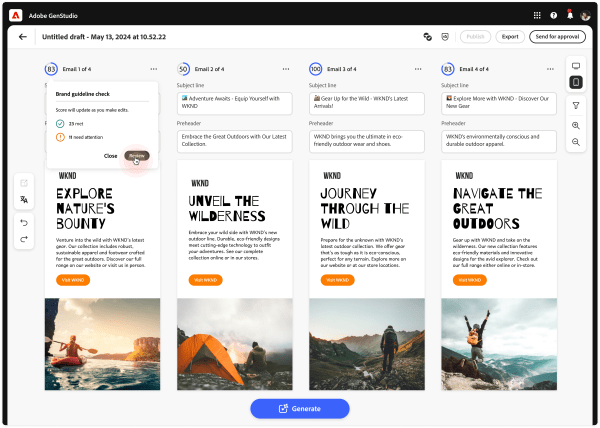 GenStudio Content Creation and Compliance. 