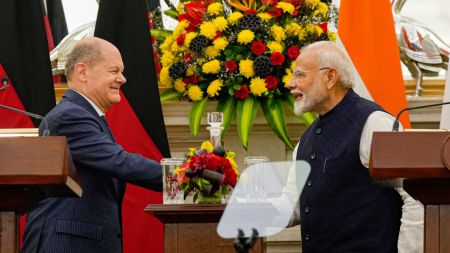 Germany Visa Quota: The announcement of increasing visa quota for skilled Indian professionals to 90,000 annually was made by PM Modi while addressing the 18th Asia-Pacific Conference of German Business 2024 here.