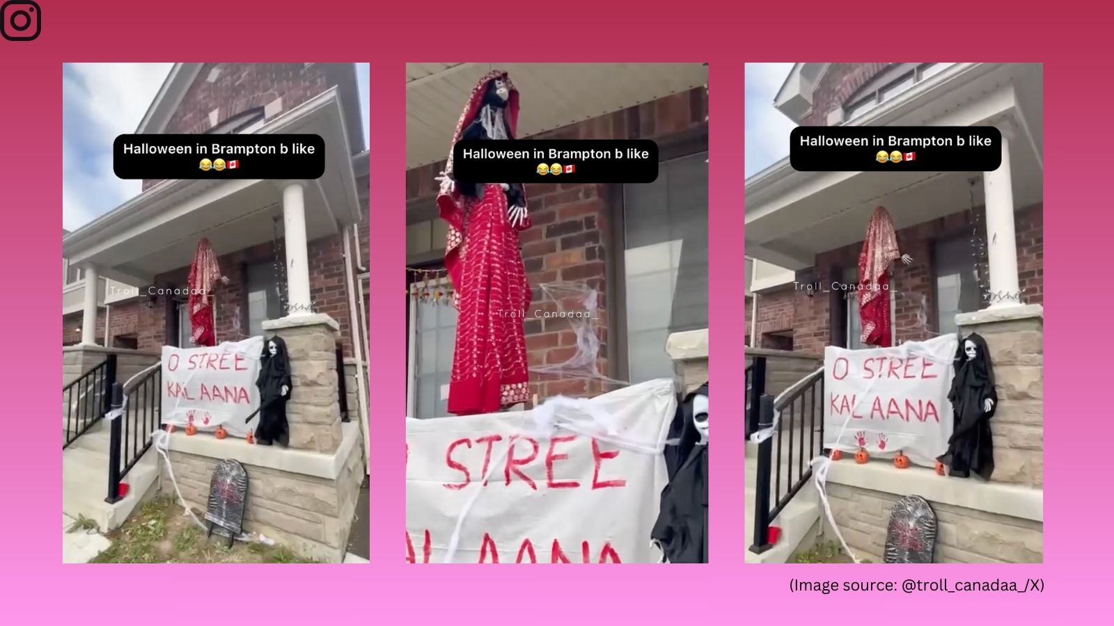 ‘Stree’ meets Halloween Canada house decked up with hilarious ‘O Stree