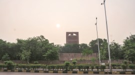 Indian Institute of Management Ahmedabad, IIMA top-ranking B-School, American architect Louis Kahn, stone lattice work, Amitabh Bachchan, Navya Naveli Nanda, iima Post Graduate Programme, National Institutional Ranking Framework, NIRF ranking list, QS World University Rankings, Indian express news