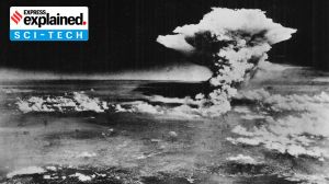 What happens when a nuclear weapon goes off?