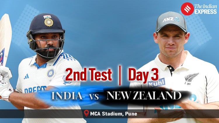  Get IND vs NZ Live Updates from Maharashtra Cricket Association Stadium