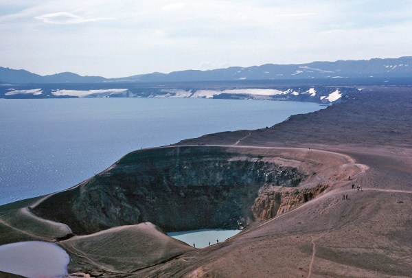 Askja's past  eruption, successful  1961, was milder, and for decades after, the volcano was quiet.