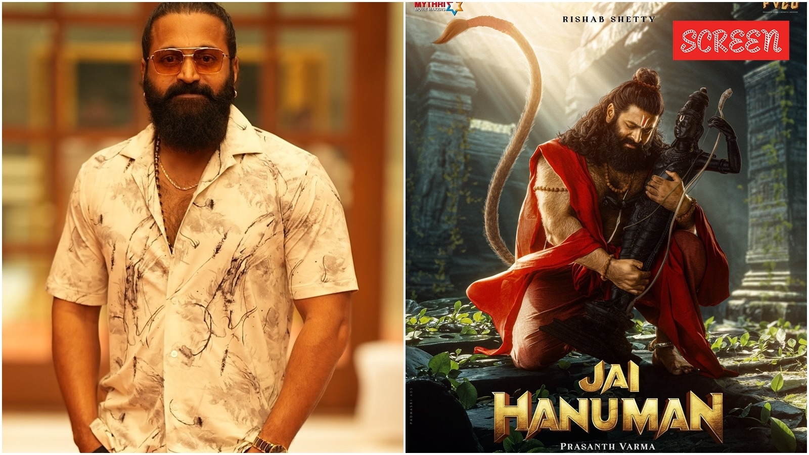 Jai Hanuman: Rishab Shetty to lead Prasanth Varma’s Hanu-Man sequel ...