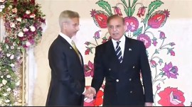 Jaishankar Sharif SCO Pakistan